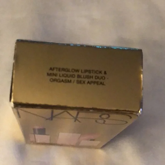 NARS Afterglow Lipstick & Mini Liquid Blush Duo Orgasm & Sex Appeal NIB - Picture 13 of 15